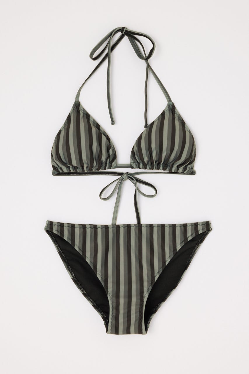 STRIPE SET ビキニ BLK FREE