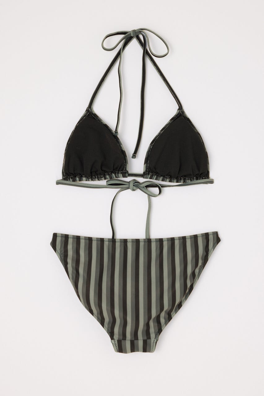 STRIPE SET ビキニ BLK FREE