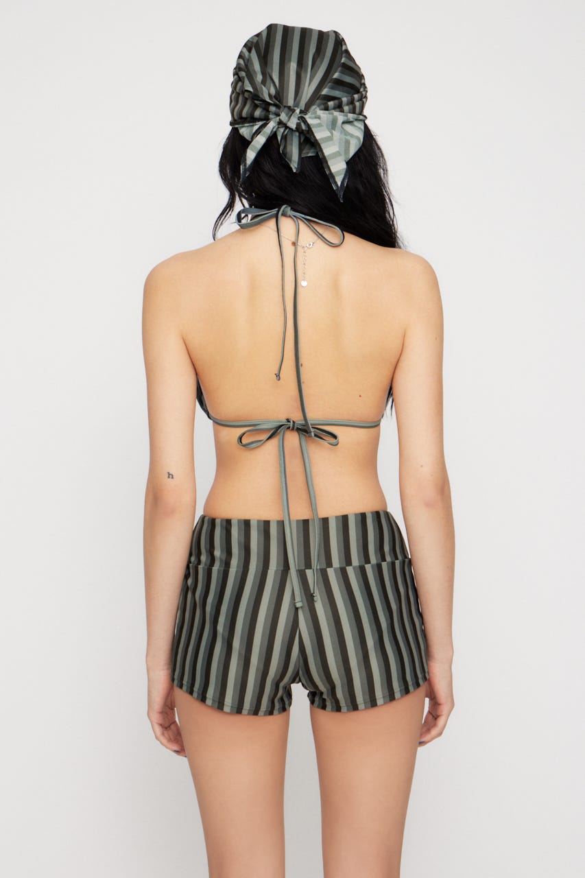 STRIPE SET ビキニ BLK FREE