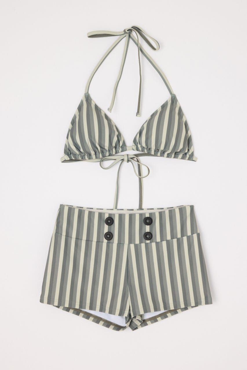 STRIPE SET ビキニ GRY FREE