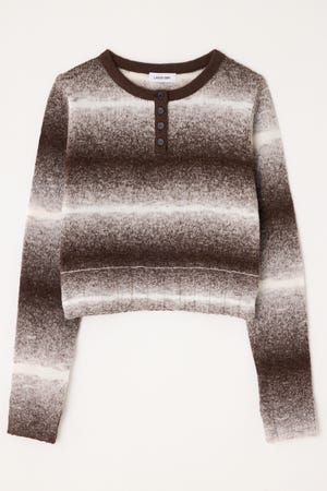 GRADATION COMPACT KNIT トップス