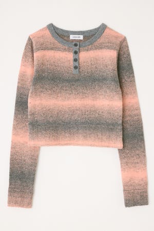 GRADATION COMPACT KNIT トップス