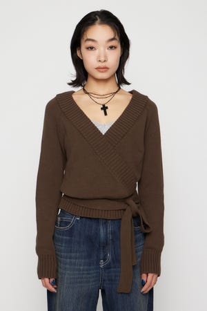 CACHECOEUR LIKE KNIT トップス