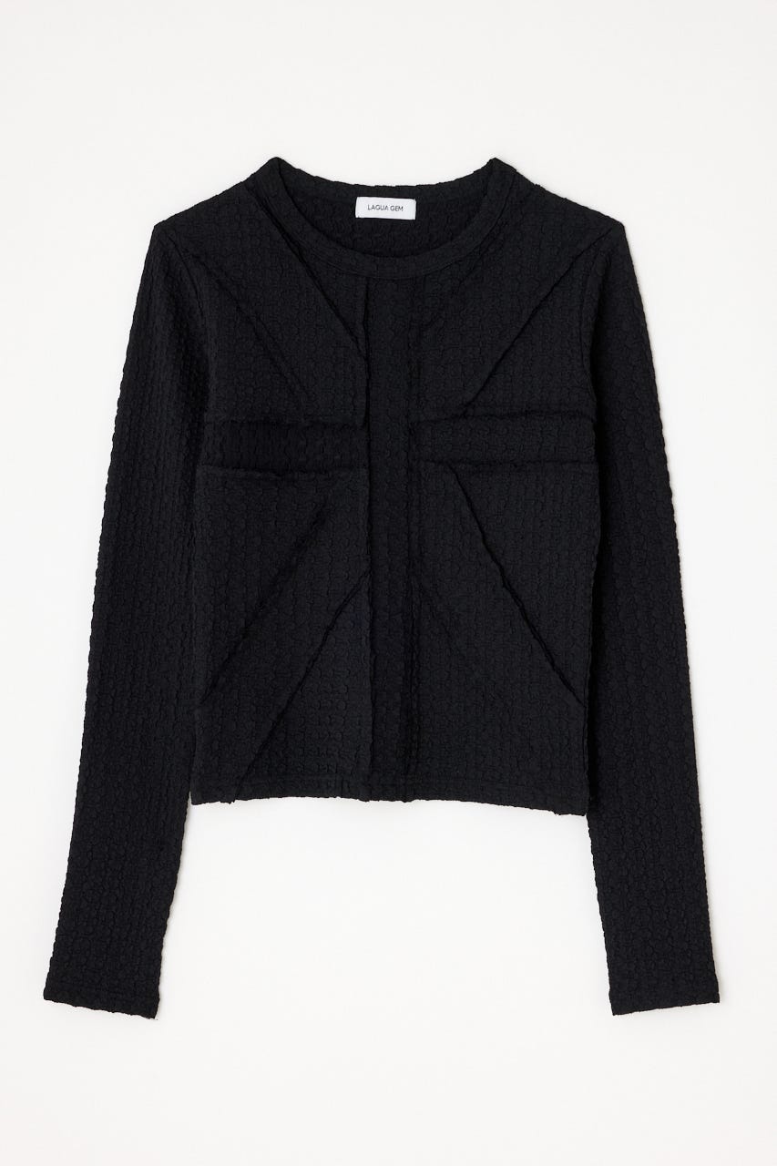 UNION JACK CUT トップス BLK FREE