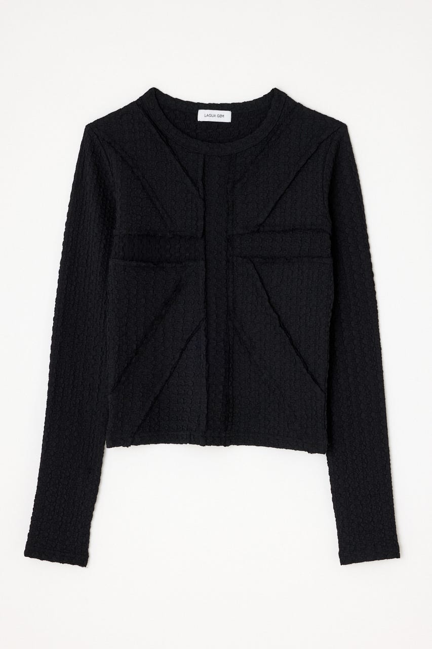 UNION JACK CUT トップス BLK FREE