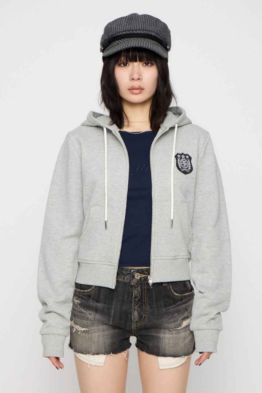 WAPPEN COMPACT フーディ GRY FREE