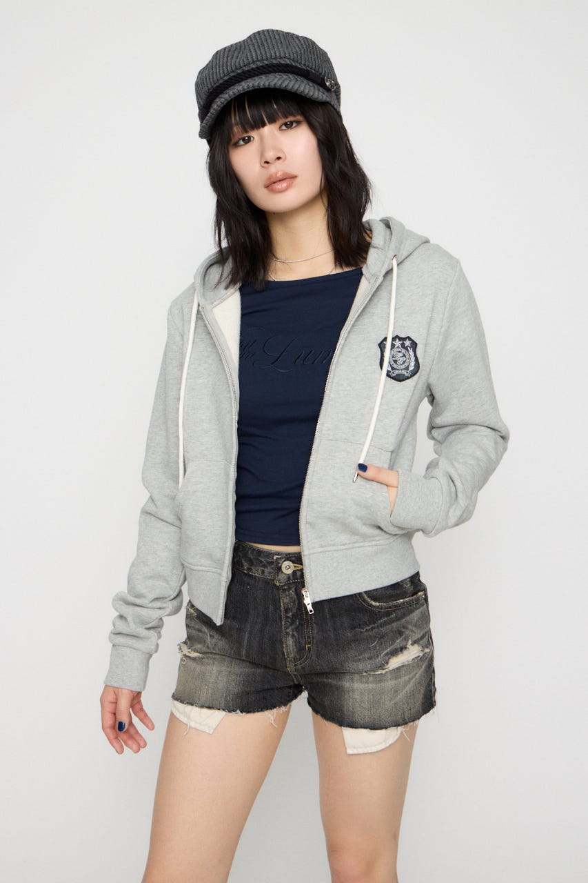 WAPPEN COMPACT フーディ GRY FREE