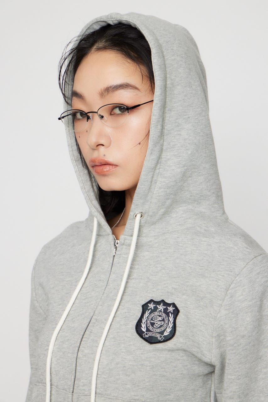 WAPPEN COMPACT フーディ GRY FREE