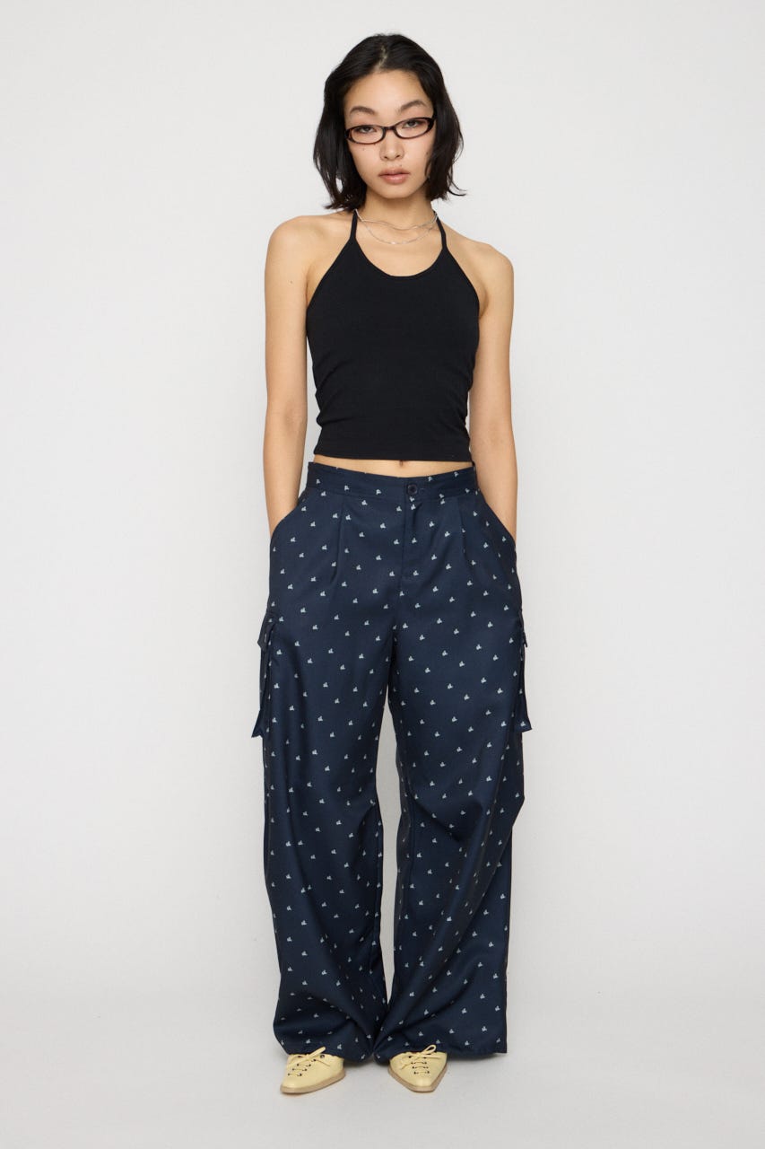 HALTER NECK CUP キャミソール BLK FREE