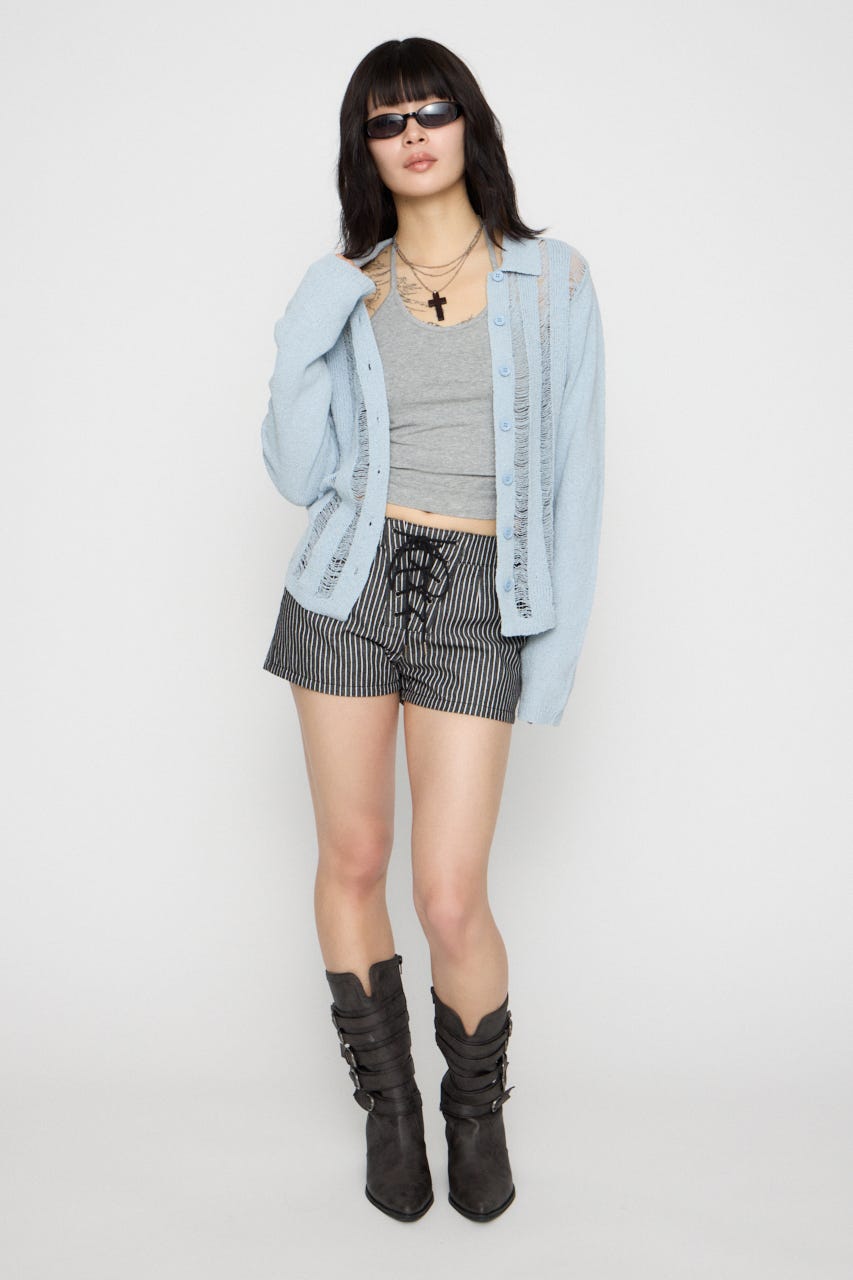 HALTER NECK CUP キャミソール GRY FREE