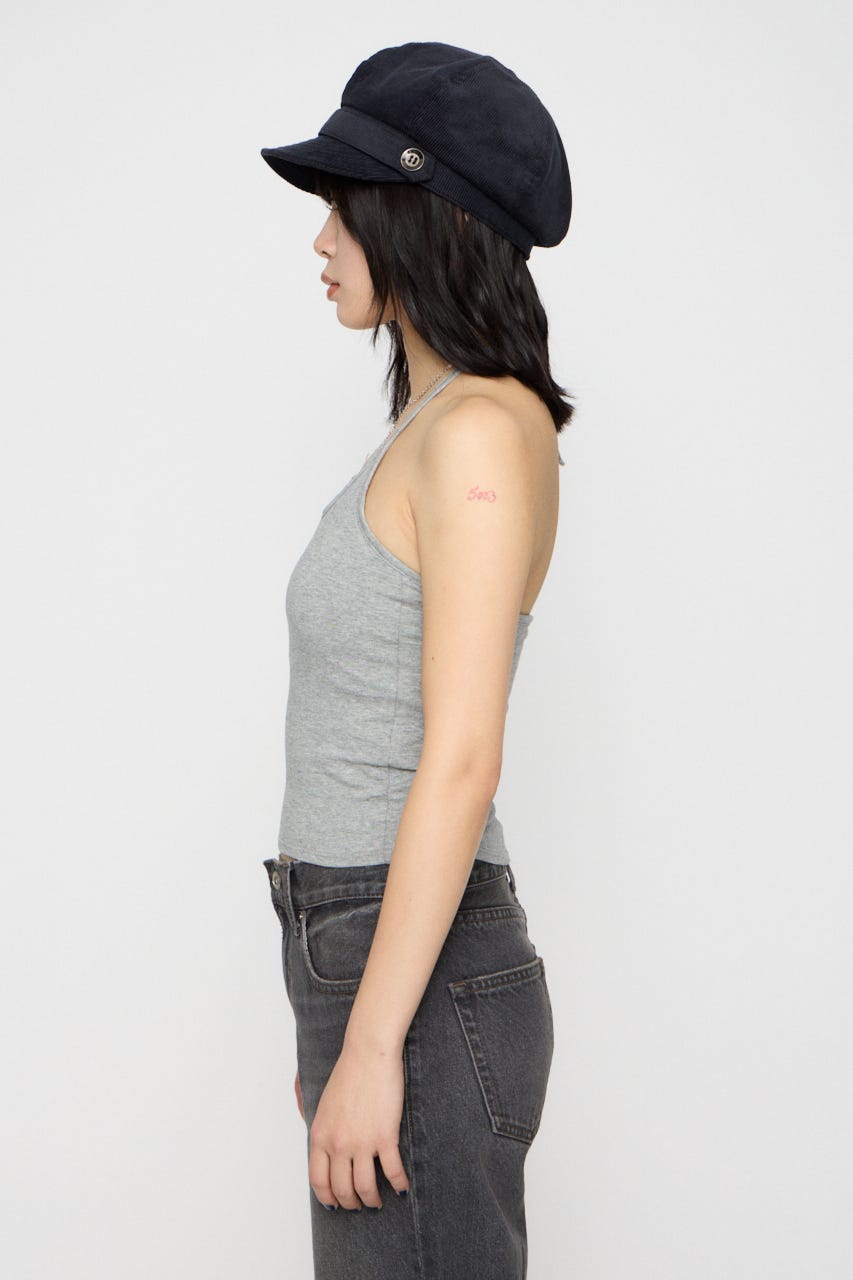 HALTER NECK CUP キャミソール GRY FREE