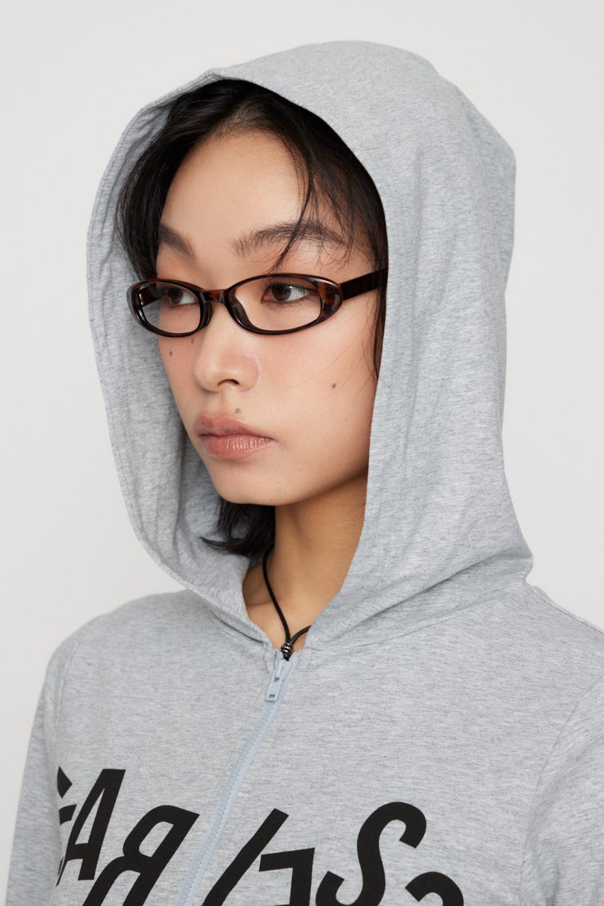 LETTERING  PRINT LIGHT パーカー T.GRY FREE