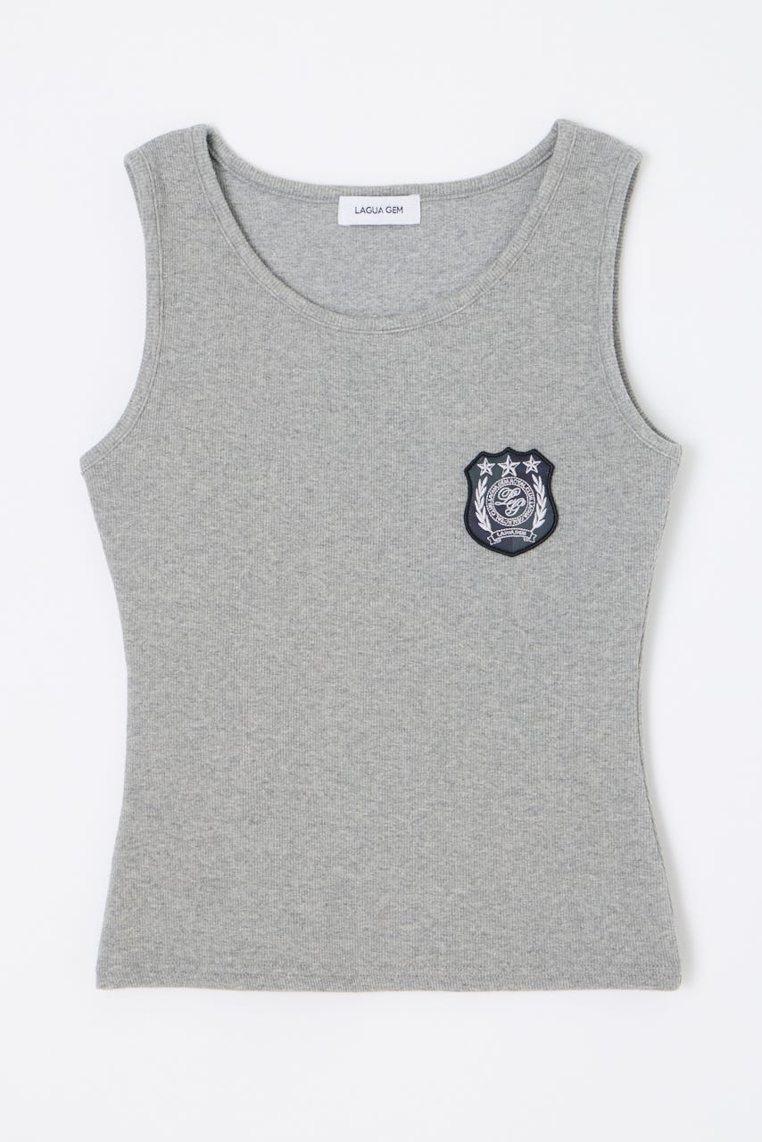 WAPPEN RIB タンクトップ T.GRY FREE