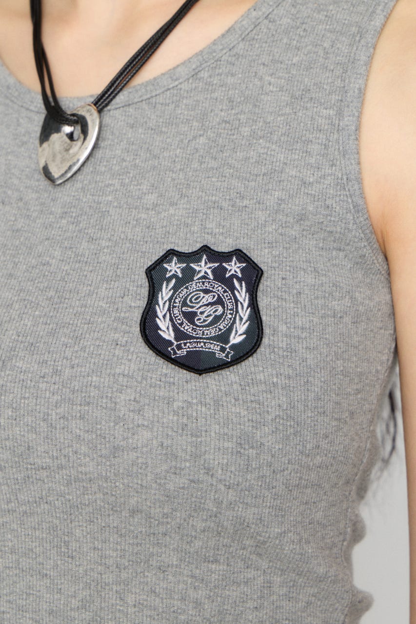 WAPPEN RIB タンクトップ T.GRY FREE