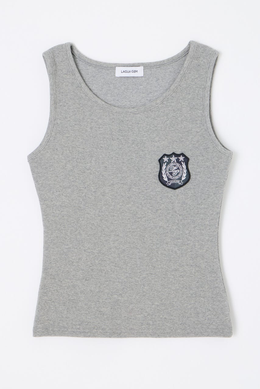 WAPPEN RIB タンクトップ T.GRY FREE