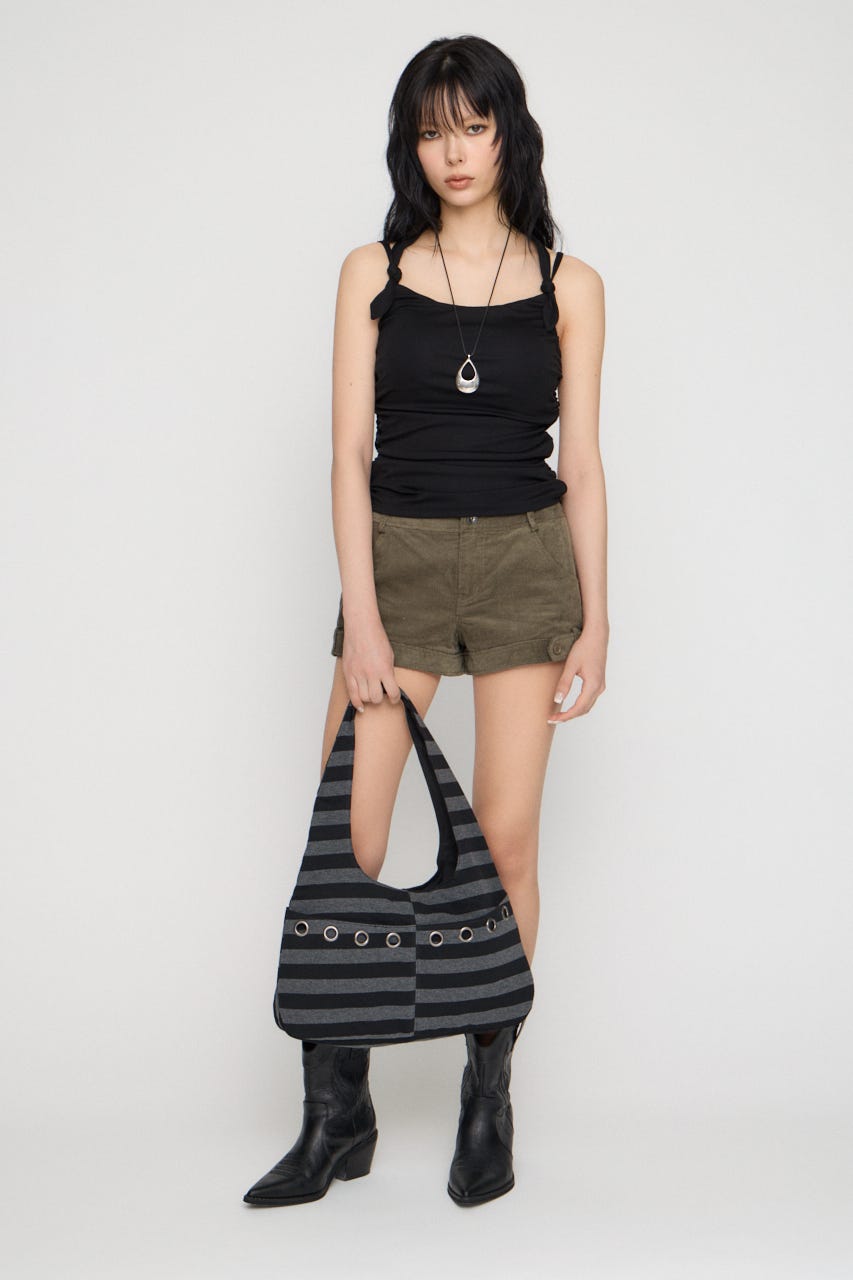 LAGUA GEM | ASYMMETRY SHIRRING キャミソール (キャミソール ) |SHEL