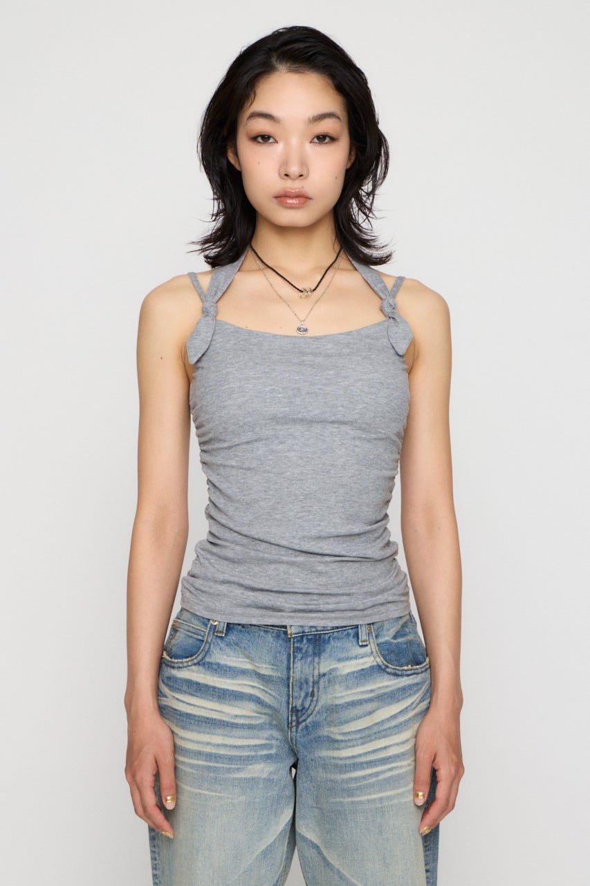 【新品】アトリエgg キャミソール LAGUA GEM | ASYMMETRY SHIRRING キャミソール (キャミソール ) |SHEL