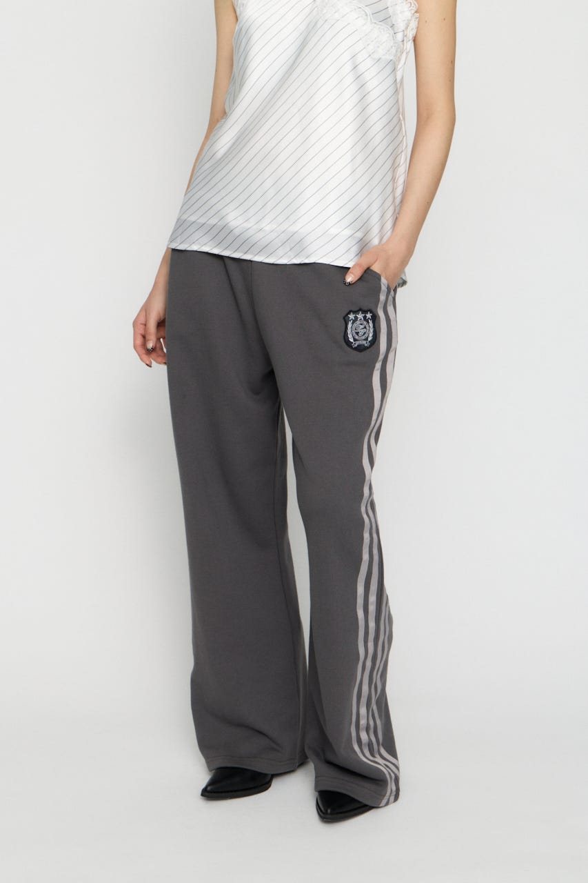 SIDE LINE WAPPEN SWEAT パンツ C.GRY S
