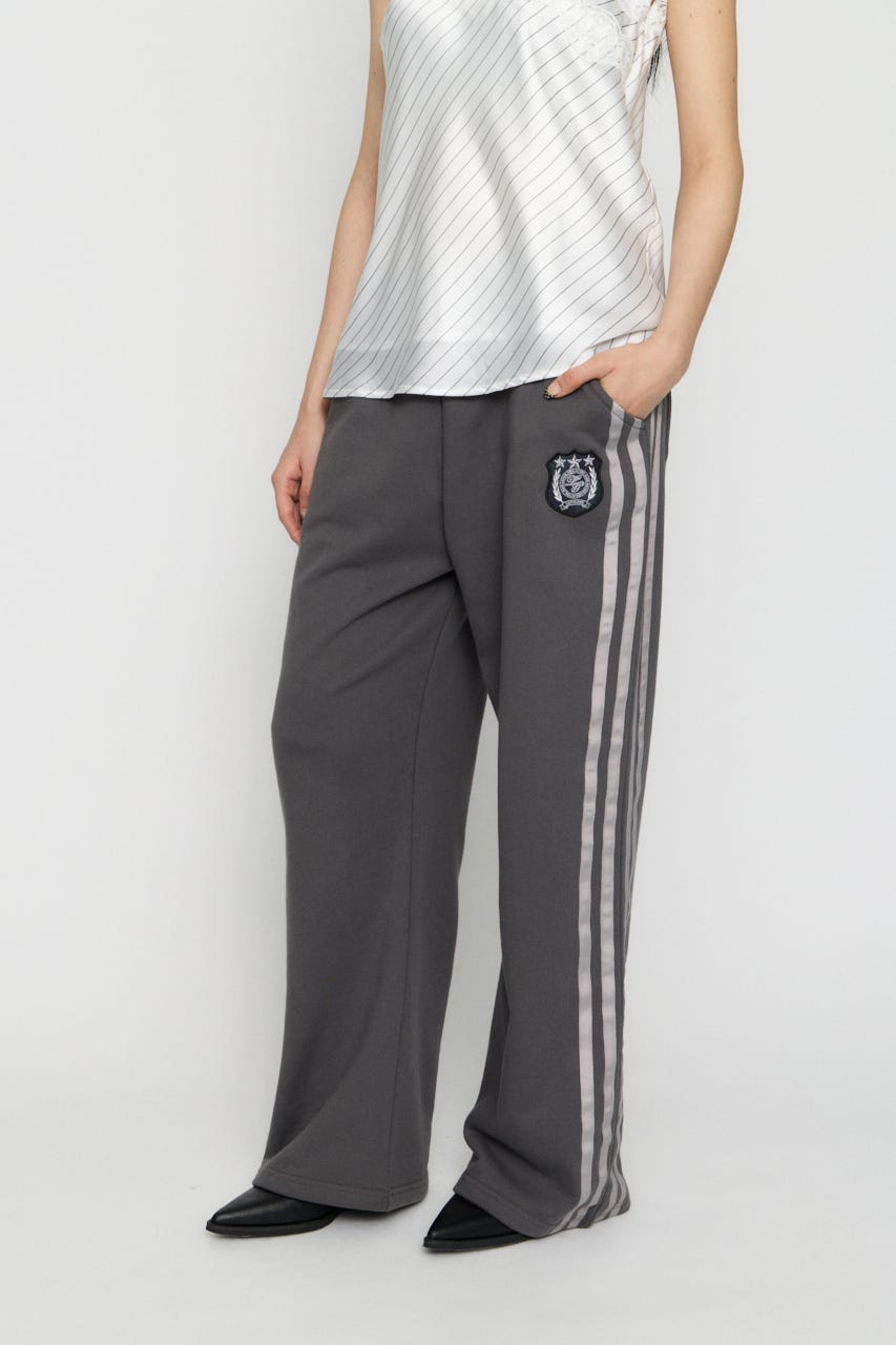 SIDE LINE WAPPEN SWEAT パンツ C.GRY S