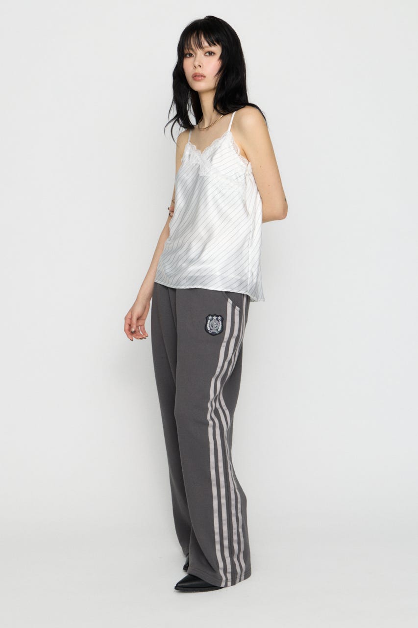 SIDE LINE WAPPEN SWEAT パンツ C.GRY S