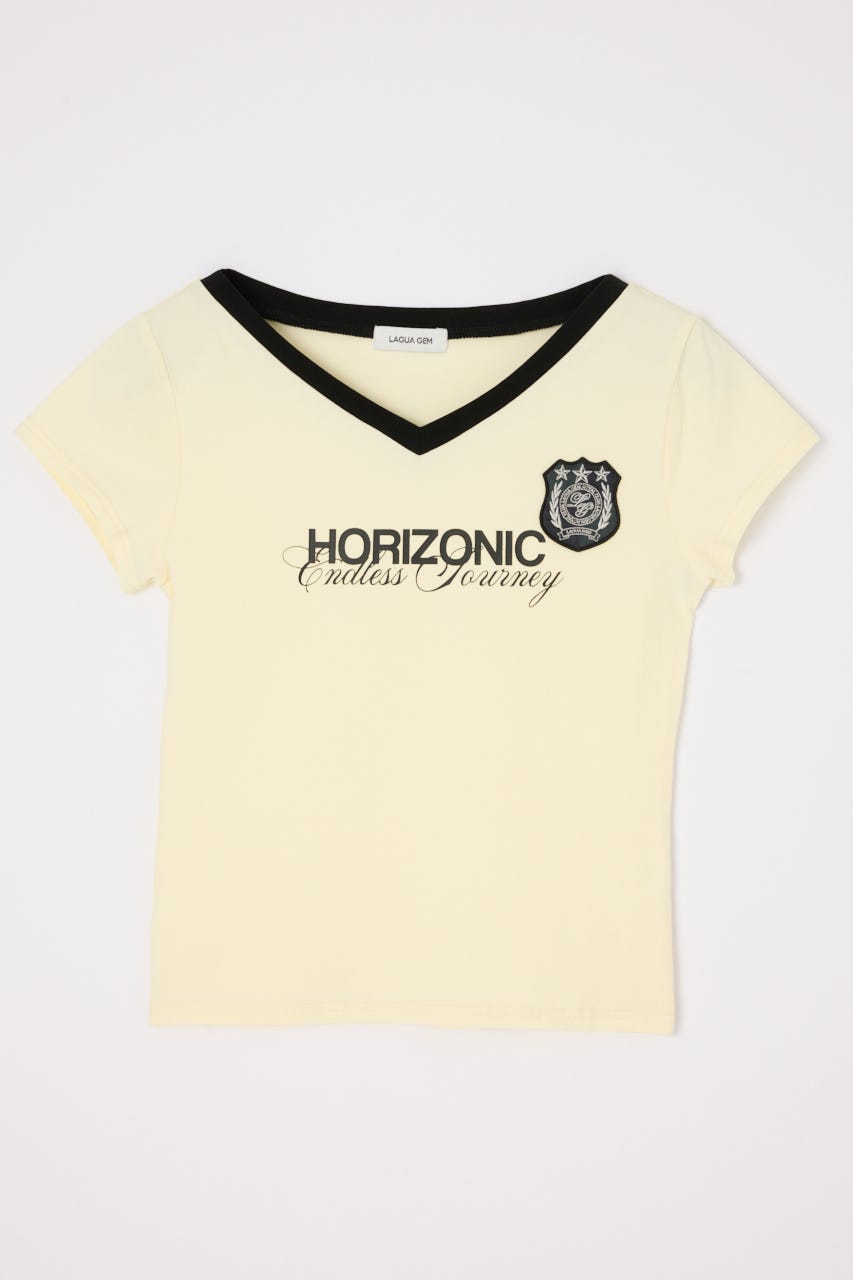 WAPPEN PRINT CUT トップス IVOY FREE