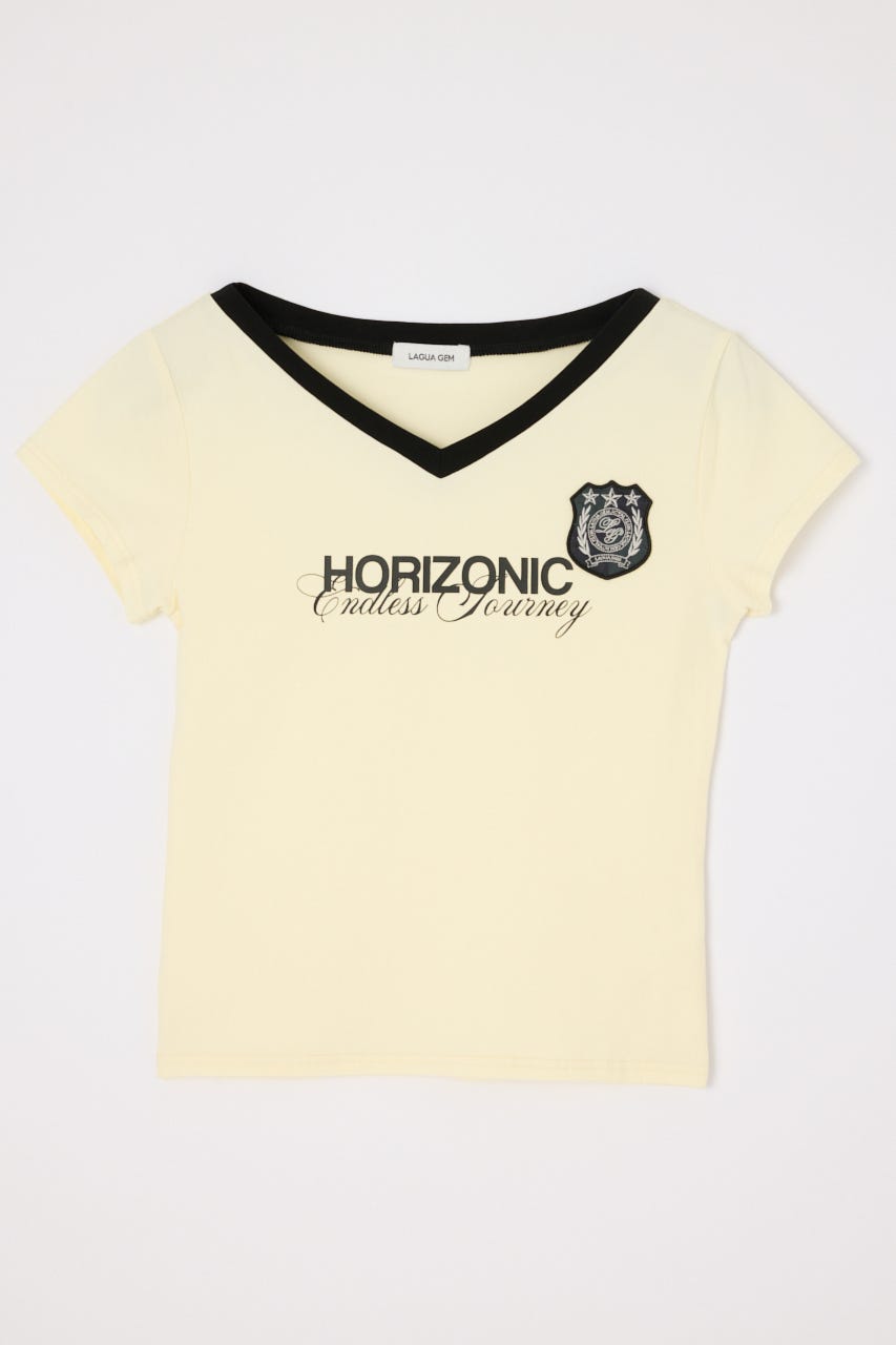 WAPPEN PRINT CUT トップス IVOY FREE