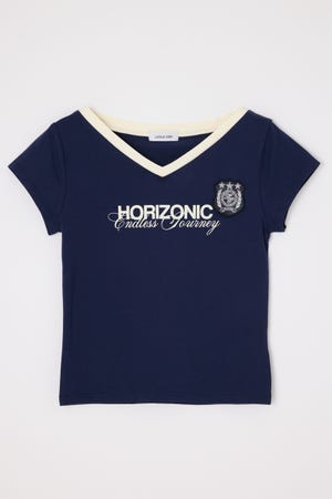 WAPPEN PRINT CUT トップス