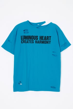 CRASH LETTER OVER Tシャツ