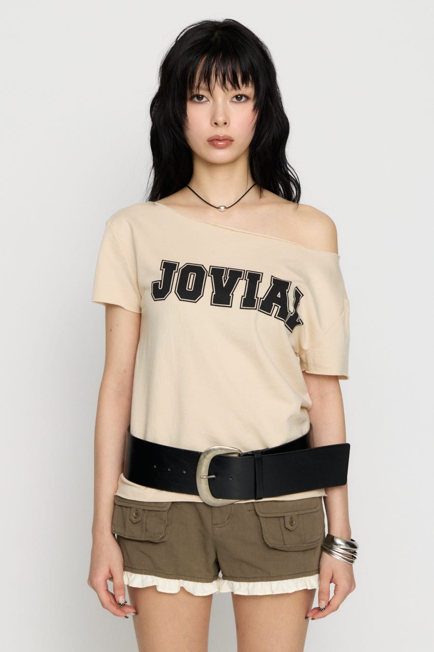 LOOSEY PRINT CUT トップス IVOY FREE