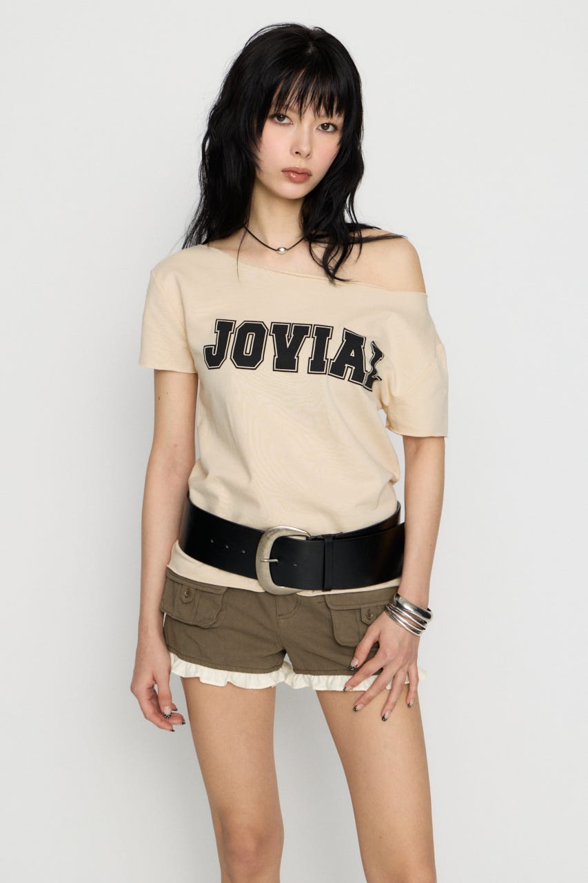 LOOSEY PRINT CUT トップス IVOY FREE