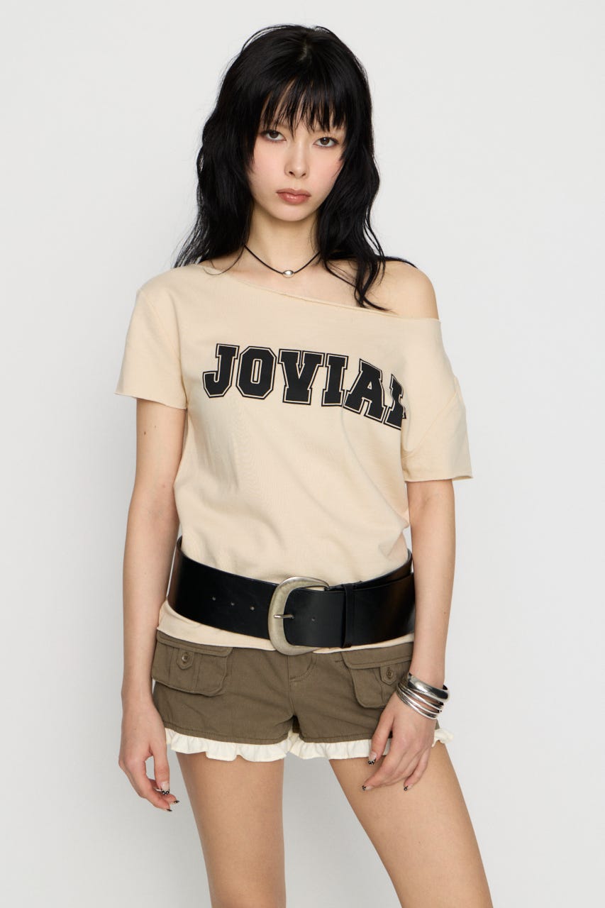 LOOSEY PRINT CUT トップス IVOY FREE