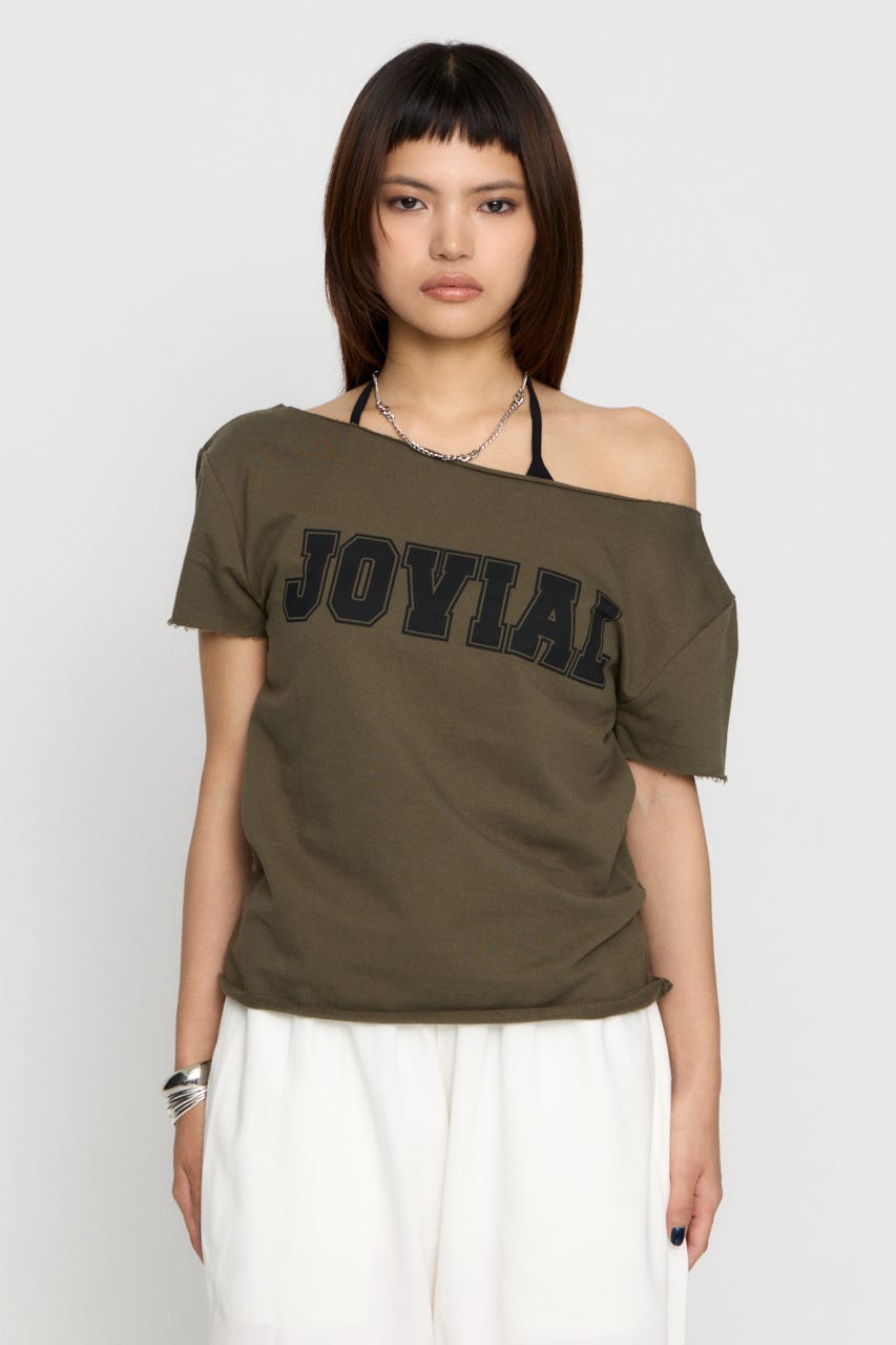 LOOSEY PRINT CUT トップス KHA FREE