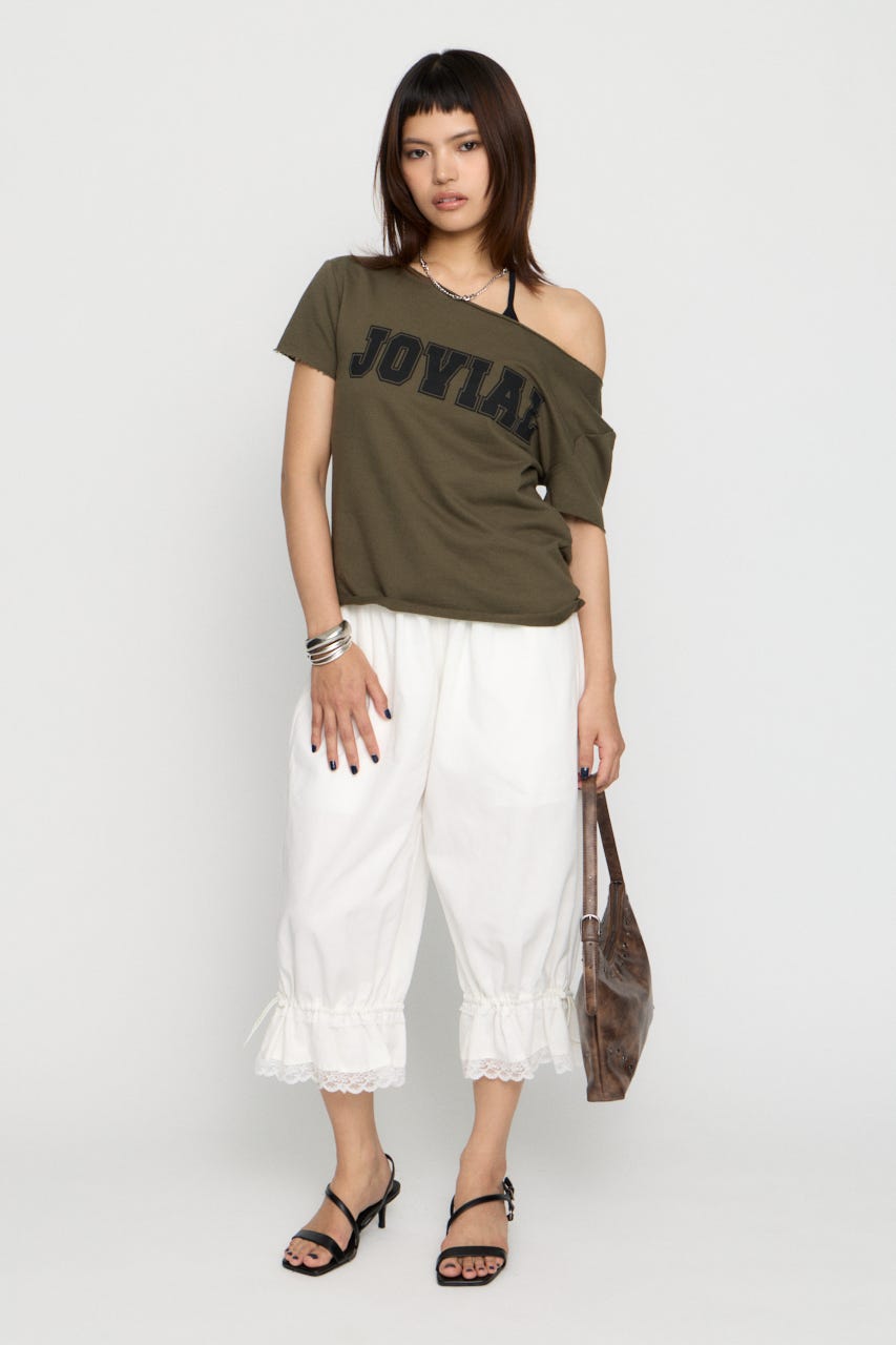 LOOSEY PRINT CUT トップス KHA FREE