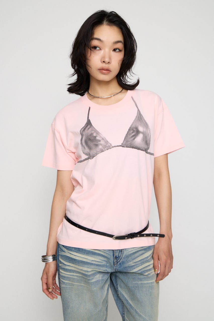 HALFTONE BRA トップス PNK FREE