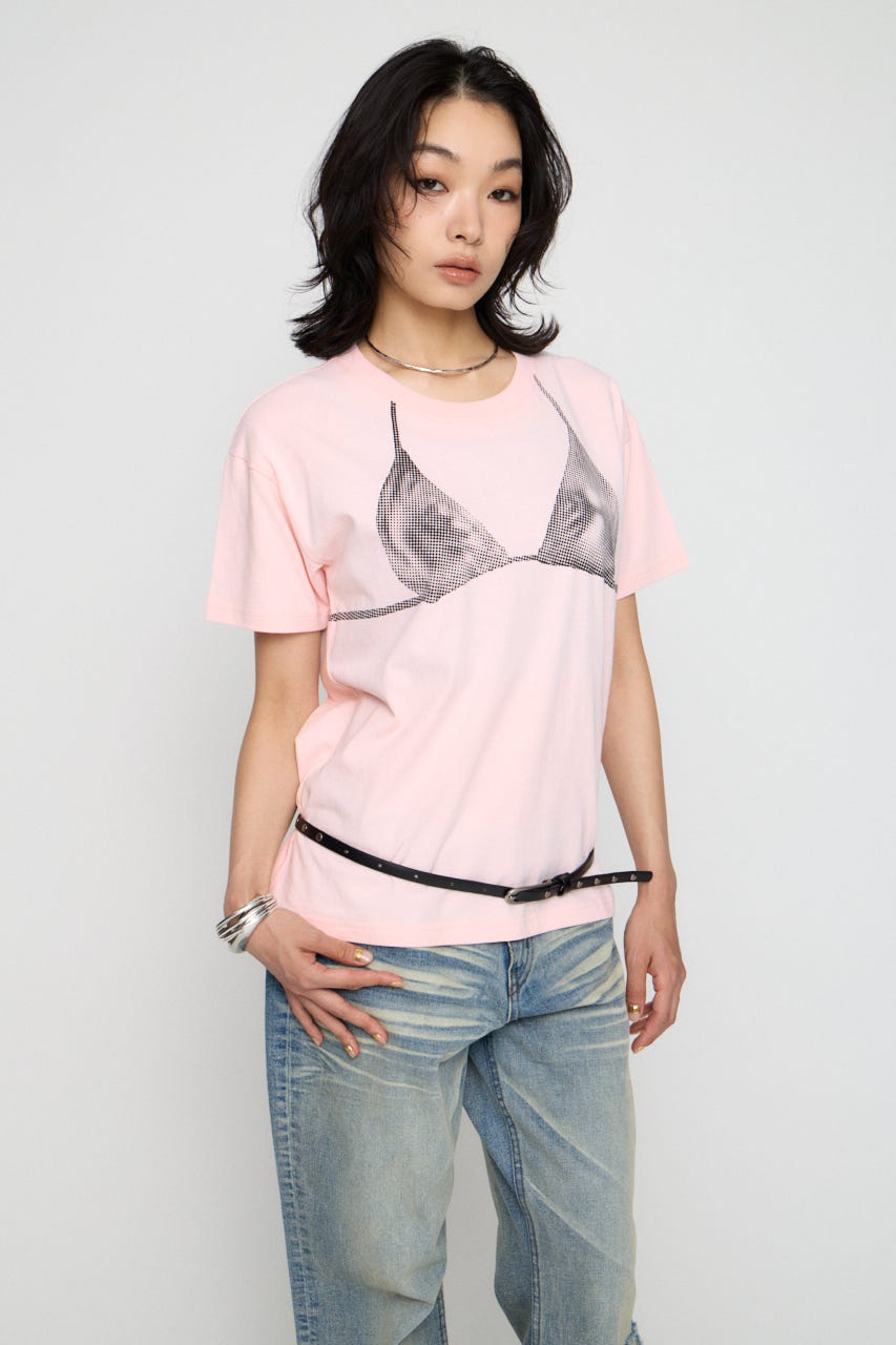 HALFTONE BRA トップス PNK FREE