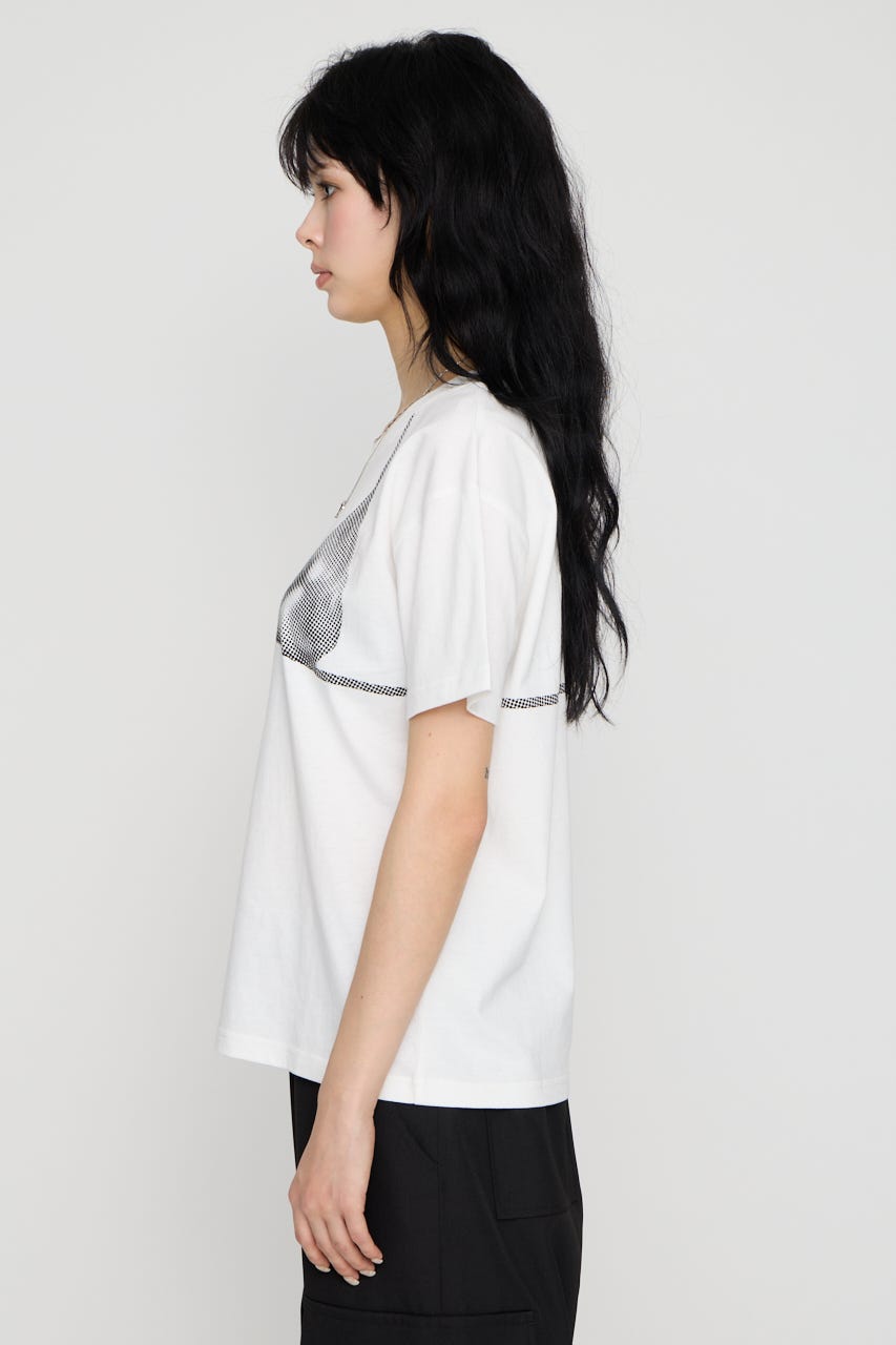 HALFTONE BRA トップス WHT FREE
