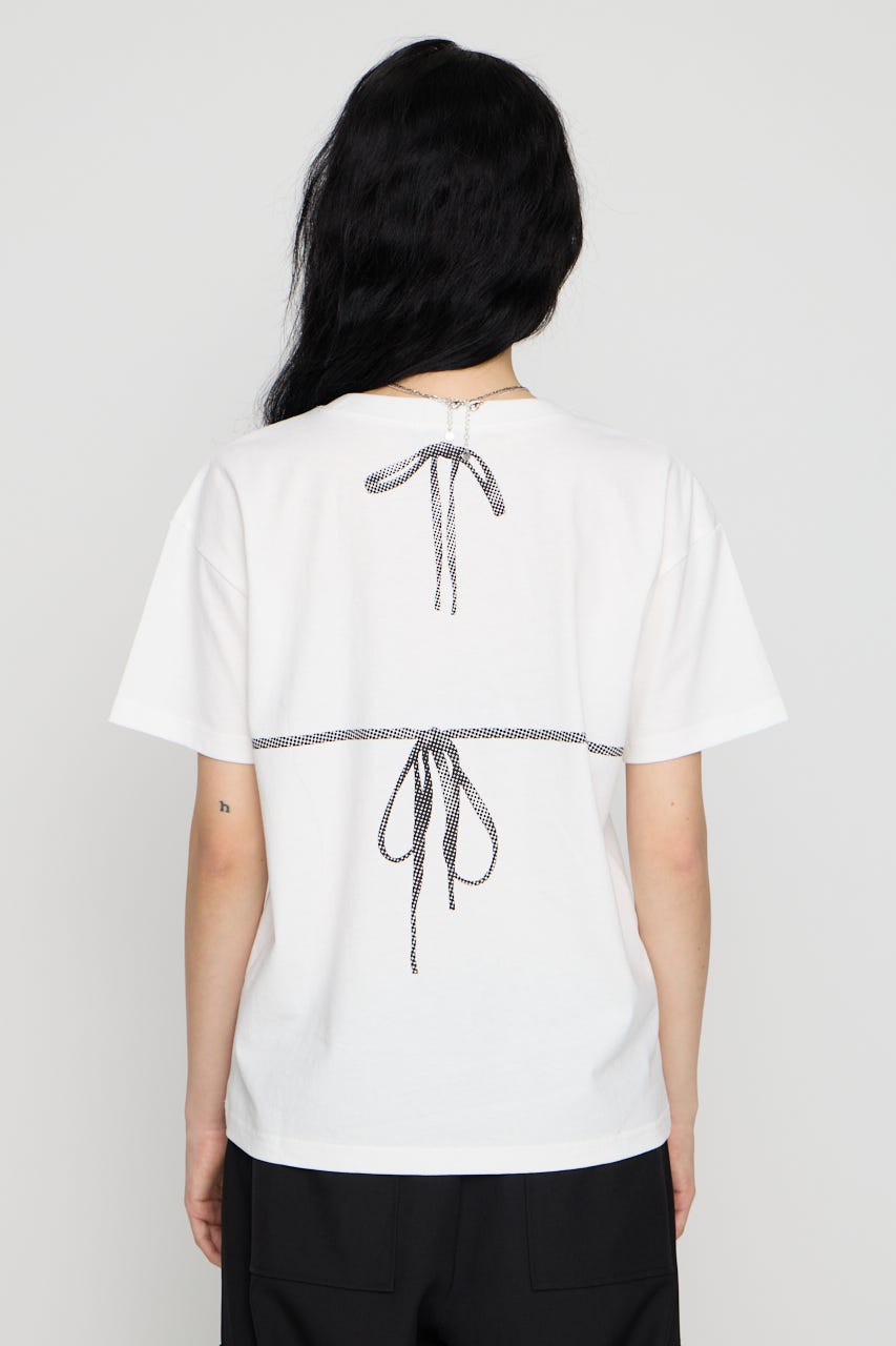 HALFTONE BRA トップス WHT FREE