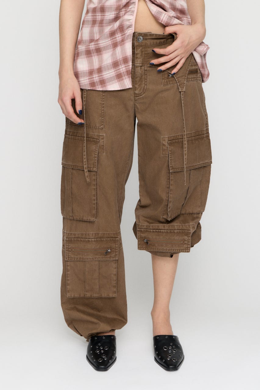 LILI×LAGUA POCKET パンツ BRN XS