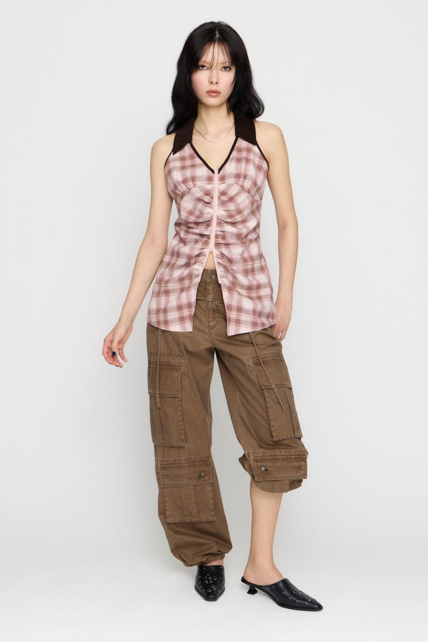 LILI×LAGUA POCKET パンツ BRN XS