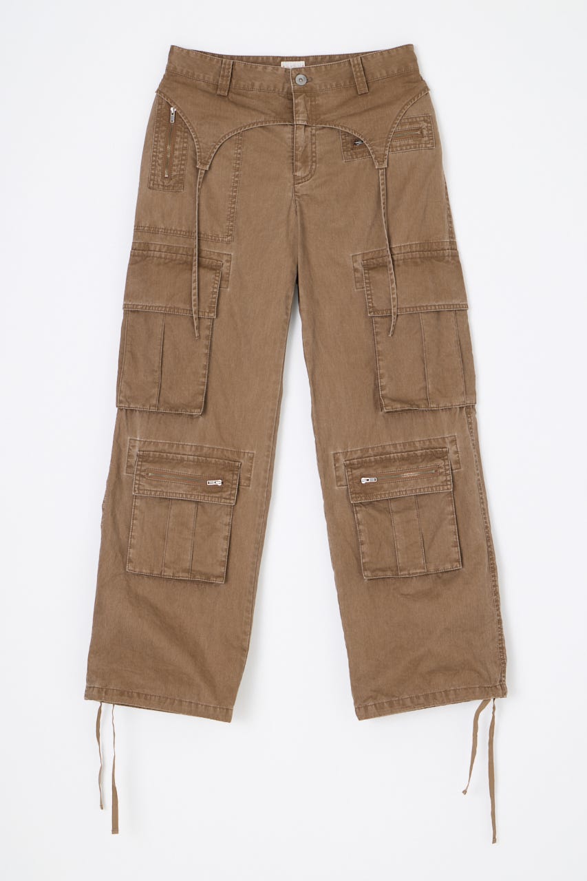 LILI×LAGUA POCKET パンツ BRN XS