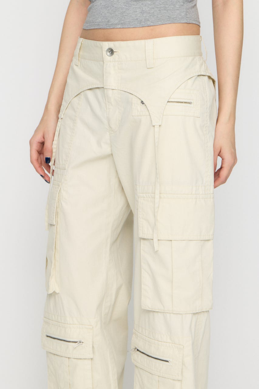 LILI×LAGUA POCKET パンツ IVOY S