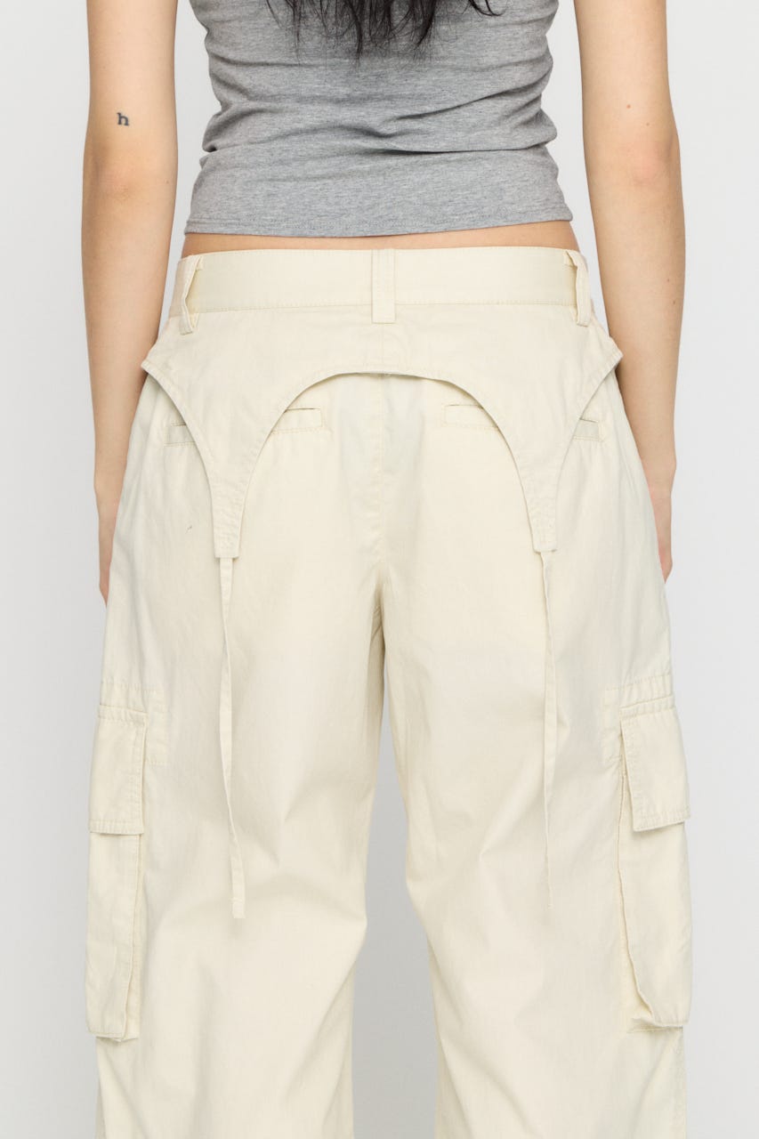 LILI×LAGUA POCKET パンツ IVOY S