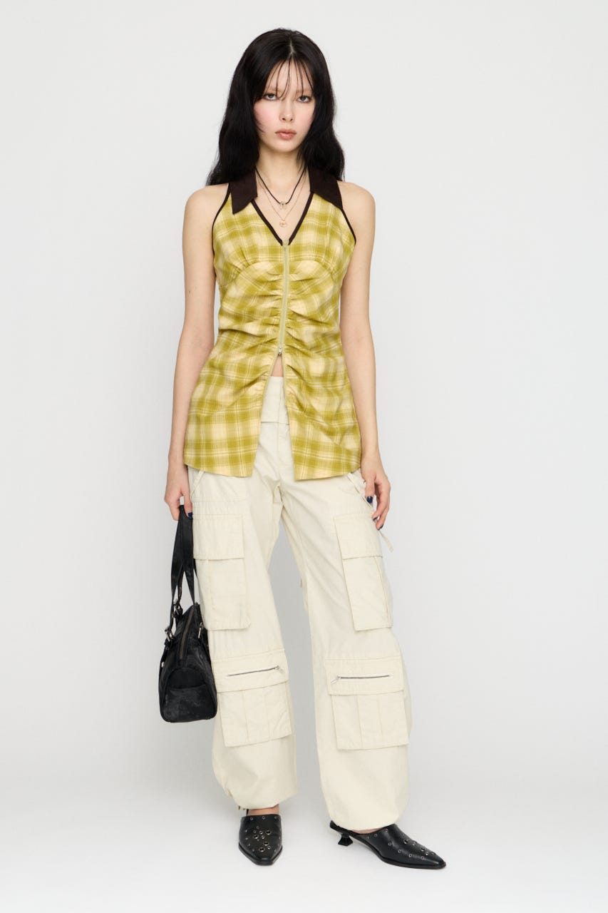 LILI×LAGUA POCKET パンツ IVOY S