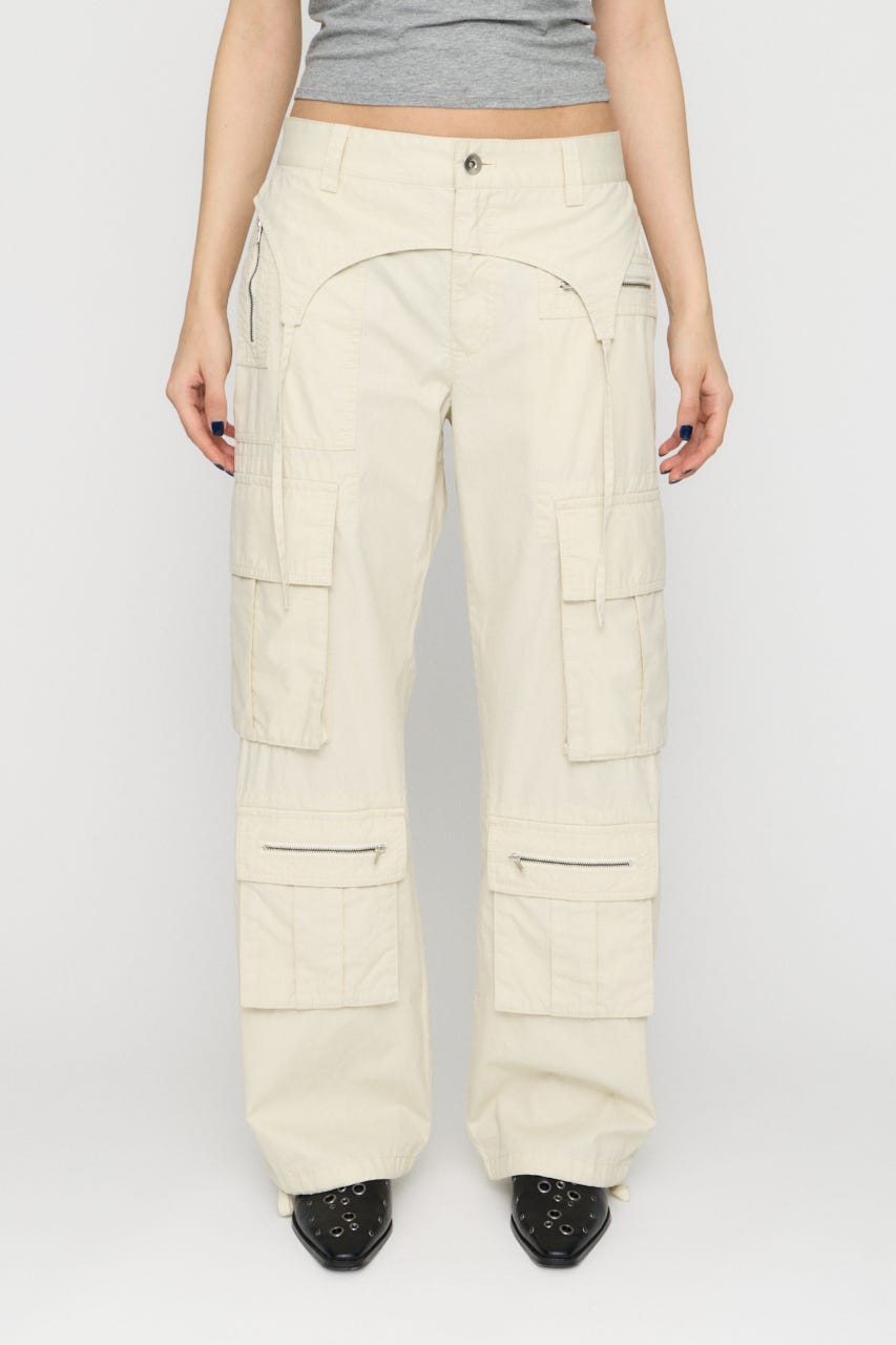 LILI×LAGUA POCKET パンツ IVOY S