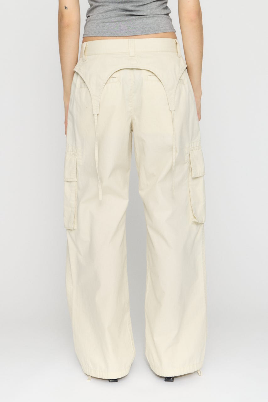 LILI×LAGUA POCKET パンツ IVOY S