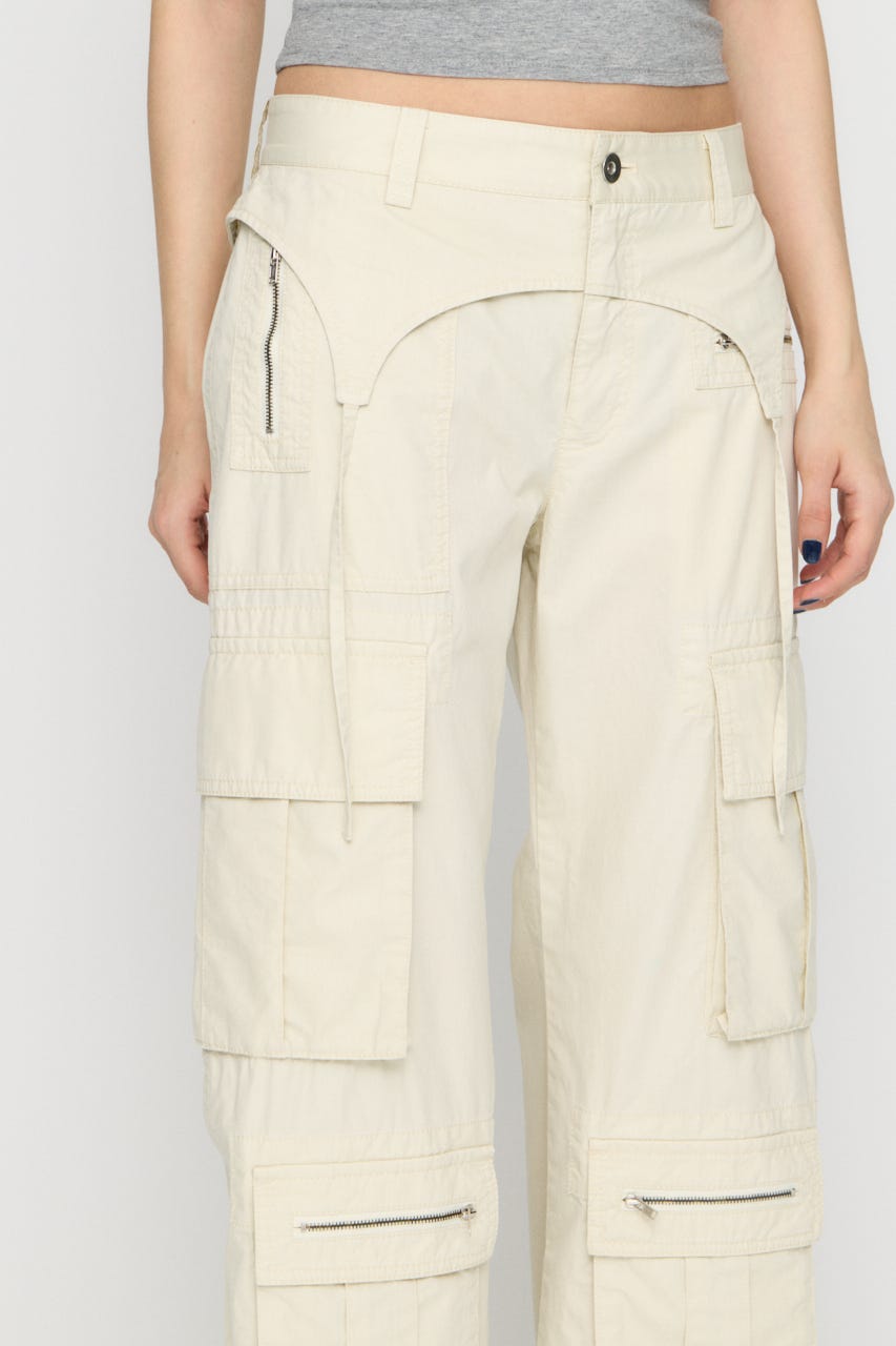 LILI×LAGUA POCKET パンツ IVOY S