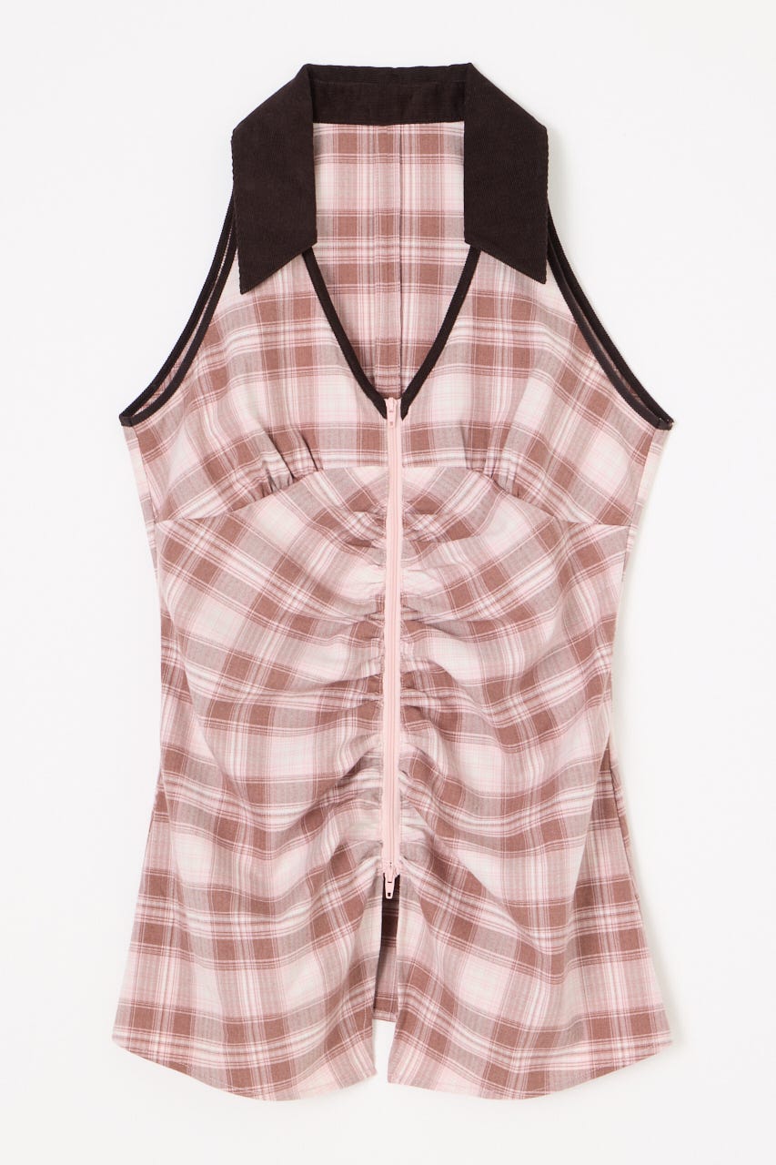 LILI×LAGUA HEM CUT トップス PNK FREE