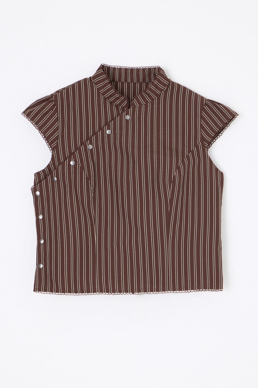 LILI×LAGUA BACK LACE UP トップス BRN FREE