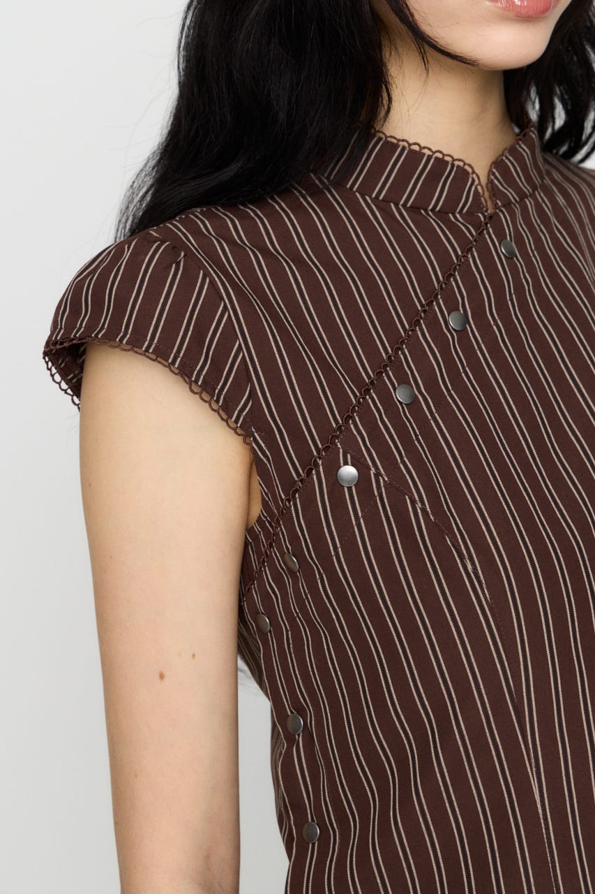 LILI×LAGUA BACK LACE UP トップス BRN FREE