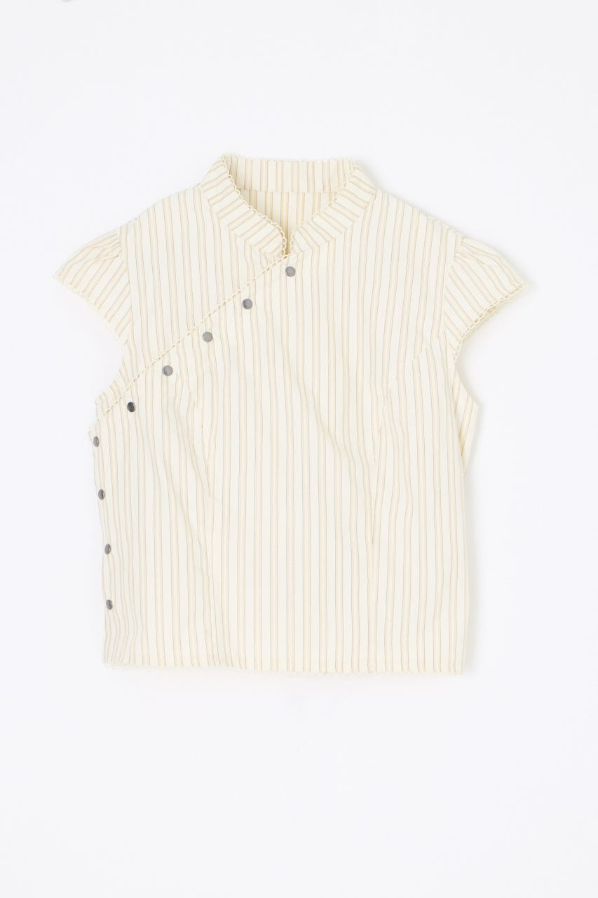 LILI×LAGUA BACK LACE UP トップス YEL FREE